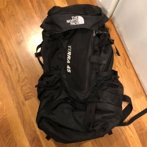 The north face terra 45 hiking backpack